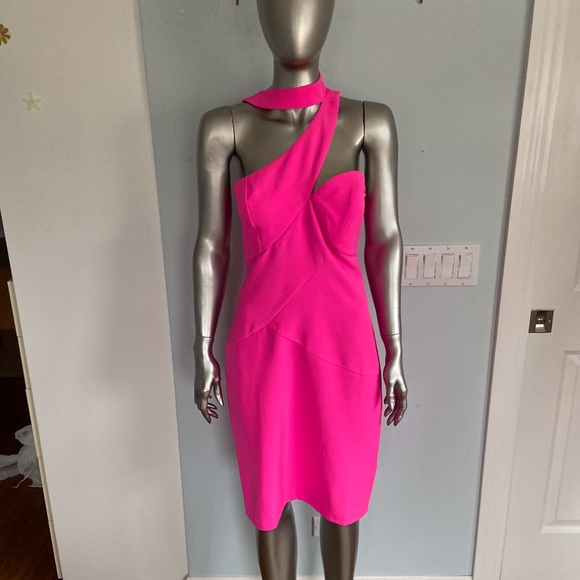 Lumier Hot Pink Dress - Picture 1 of 4